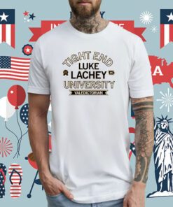 Luke Lachey Tight End University Valedictorian Tee Shirt