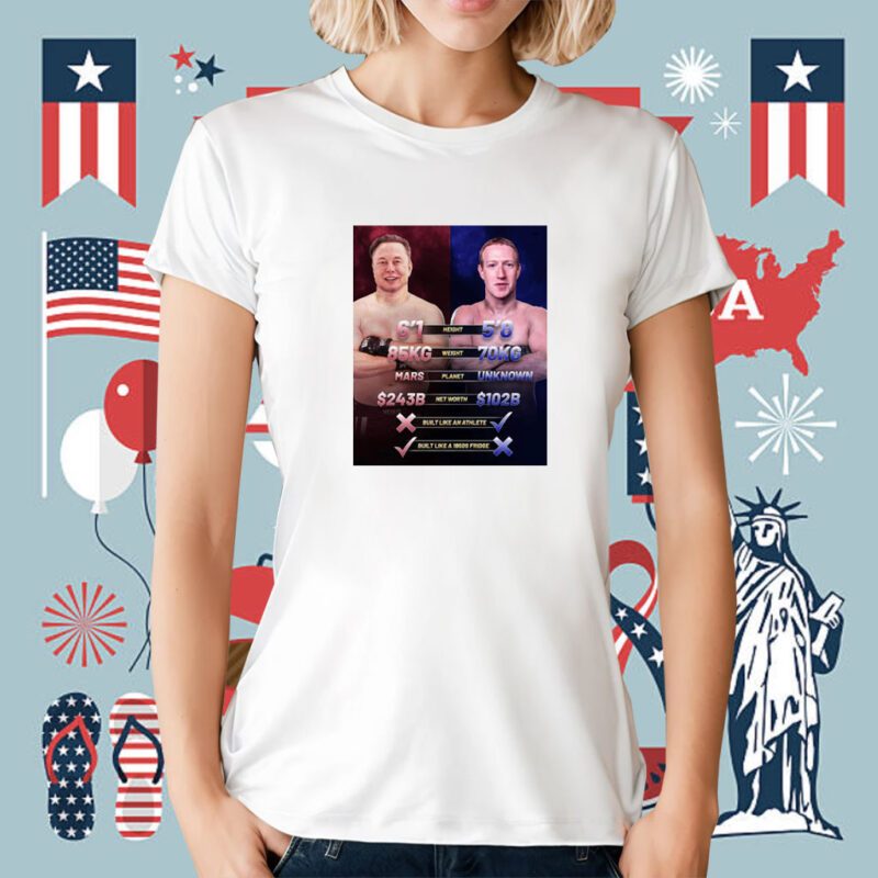 Musk VS Zuckerberg Boxing 2023 T-Shirt