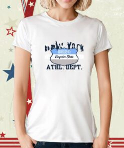 New York 1624 Empire State Athl Dept Tee Shirt