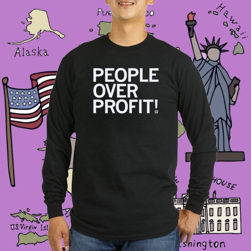 People Over Profit Sag Aftra Tee Shirt