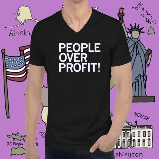 People Over Profit Sag Aftra Tee Shirt