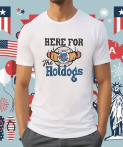 Philadelphia Phillies Here For The Hotdogs Tee Shirt