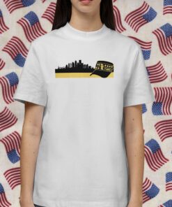 Pittsburgh Baseball Skyline We Are Family Tee Shirt