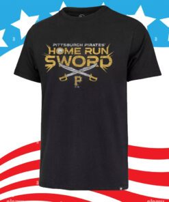 2023 Pittsburgh Pirates Home Run Sword Celebration Shirts