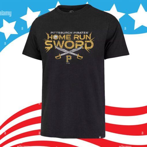 2023 Pittsburgh Pirates Home Run Sword Celebration Shirts