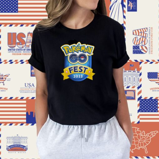 New Pokemon Go Fest 2023 Logo TShirt