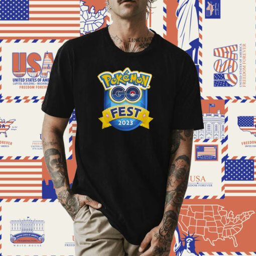 New Pokemon Go Fest 2023 Logo TShirt