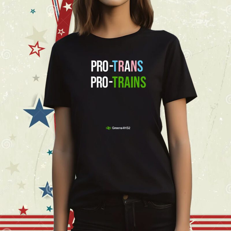 Pro Trans Pro Trains Tee Shirt