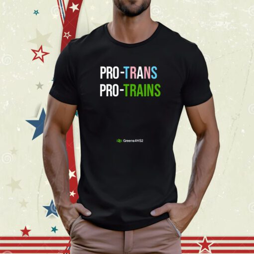 Pro Trans Pro Trains Tee Shirt