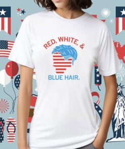 Rapinoe Red White & Blue Hair T-Shirt