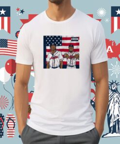 Ronald Acuña Jr. and Ozzie Albies ATL Icons 2023 T-Shirt