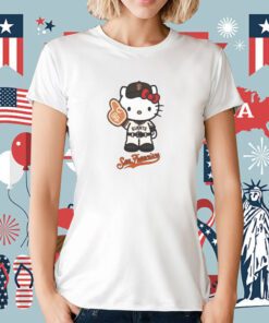 San Francisco Giants Hello Kitty Day 2023 Tee Shirt