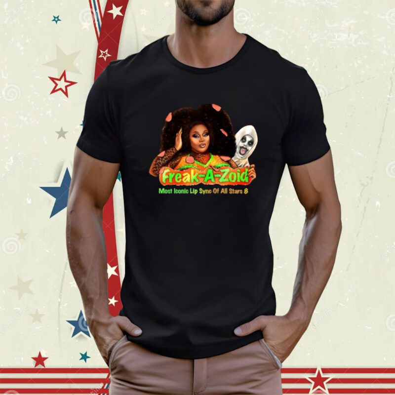 Silky Ganache Freak-A-Zoid Most Iconic Lip Sync Of All Stars 8 Tee Shirt