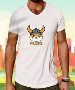 Simple White Floki Tee Shirt