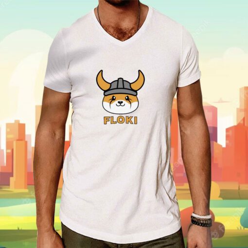 Simple White Floki Tee Shirt