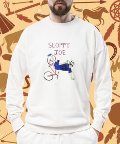 Sloppy Joe Riding A Bike Tee Shirt