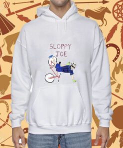 Sloppy Joe Riding A Bike Tee Shirt