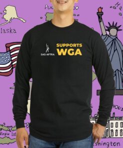 Stand Strong Support SAG-AFTRA WGA T-Shirt