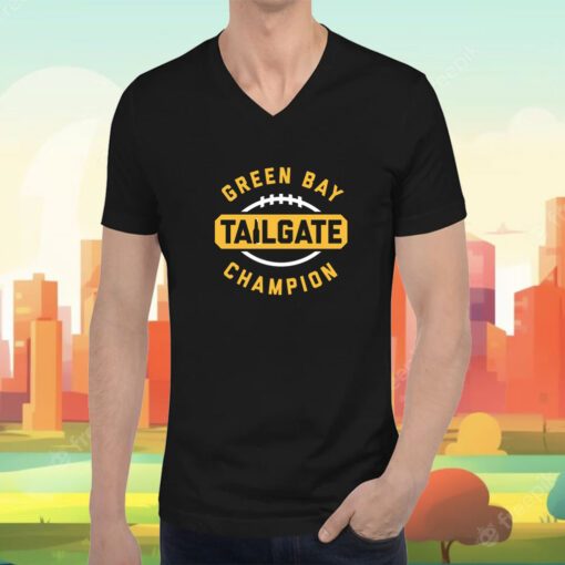 Tailgate Champion Green Bay Football Tee Shirt