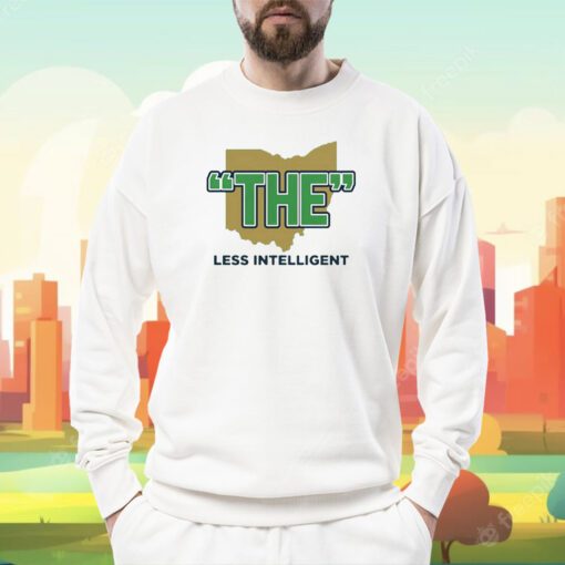 The Less Intelligent Notre Dame Tee Shirt