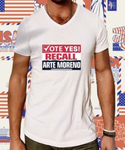 Vote Yes Recall Arte Moreno T-Shirt