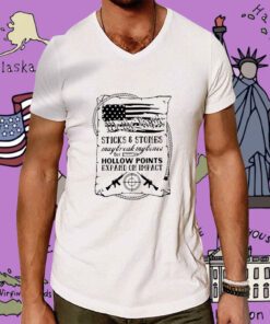 We the People Sticks and Stones Tee Shirt