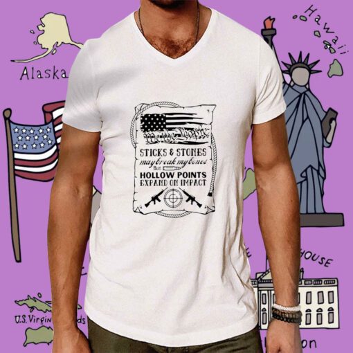 We the People Sticks and Stones Tee Shirt