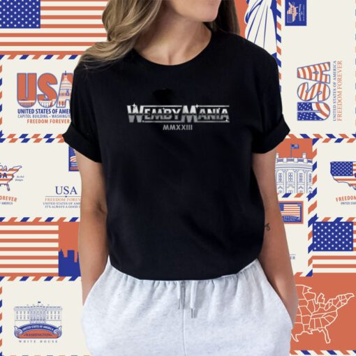 WembyMania San Antonio Basketball Tee Shirt