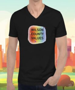 Wilson Country Values Tee Shirt