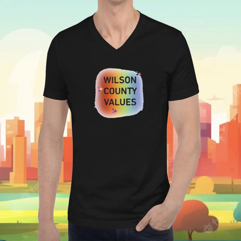 Wilson Country Values Tee Shirt