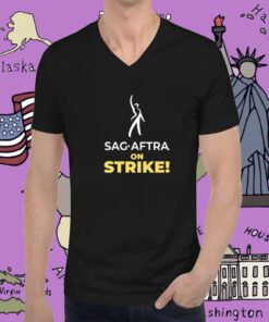 Writers Guild Of America East Sag Aftra On Strike Shirts