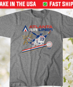 Atlanta Airlines Let It Fly Michael Harris Tee Shirt