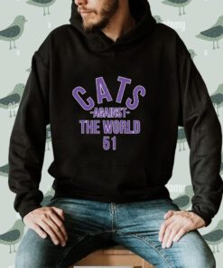 Pat Fitzgerald Cats Against The World 51 T-Shirt