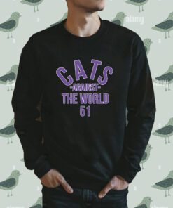 Pat Fitzgerald Cats Against The World 51 T-Shirt