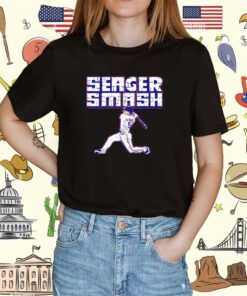 Corey Seager Smash Texas Baseball Tee Shirt