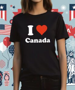 Elon Musk I Love Canada T-Shirt