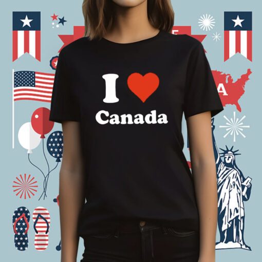 Elon Musk I Love Canada T-Shirt