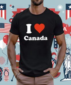 Elon Musk I Love Canada T-Shirt