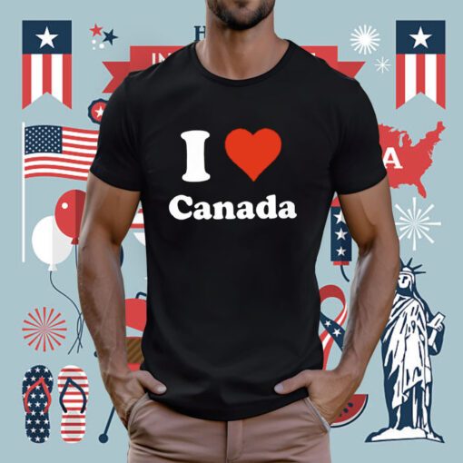 Elon Musk I Love Canada T-Shirt