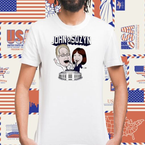 John And Suzyn Night Presented Tee Shirt