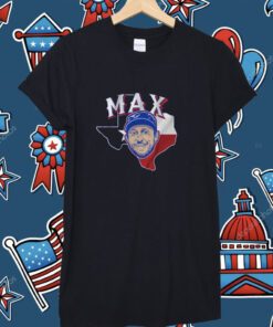 Max Scherzer Texas Face Tee Shirt