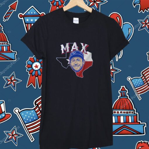 Max Scherzer Texas Face Tee Shirt