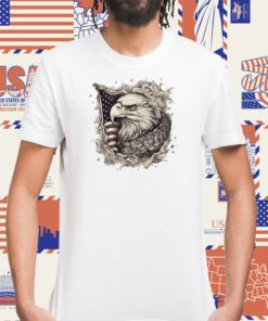Wrapped in Freedom Eagle TShirt
