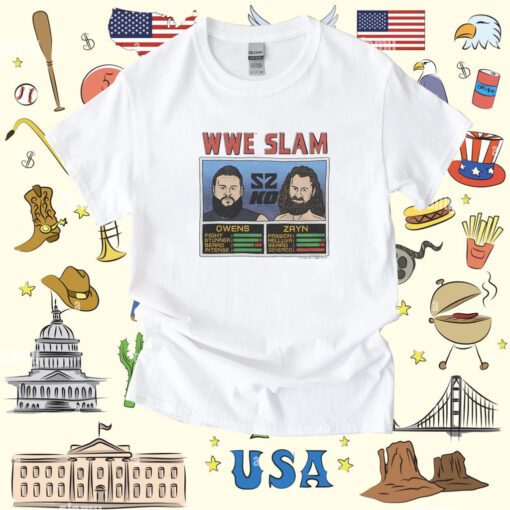 Wwe Slam Owens And Zayn Tee Shirt