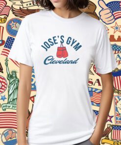 Jose Ramirez Joses Gym Gloves Cleveland T-Shirt