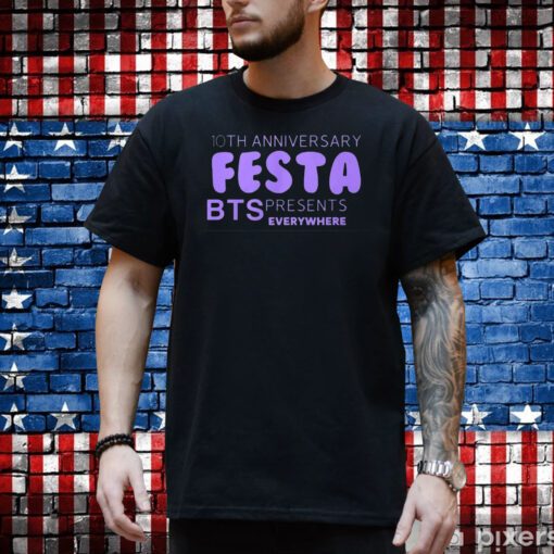 10th Anniversary Festa Bts Shirt