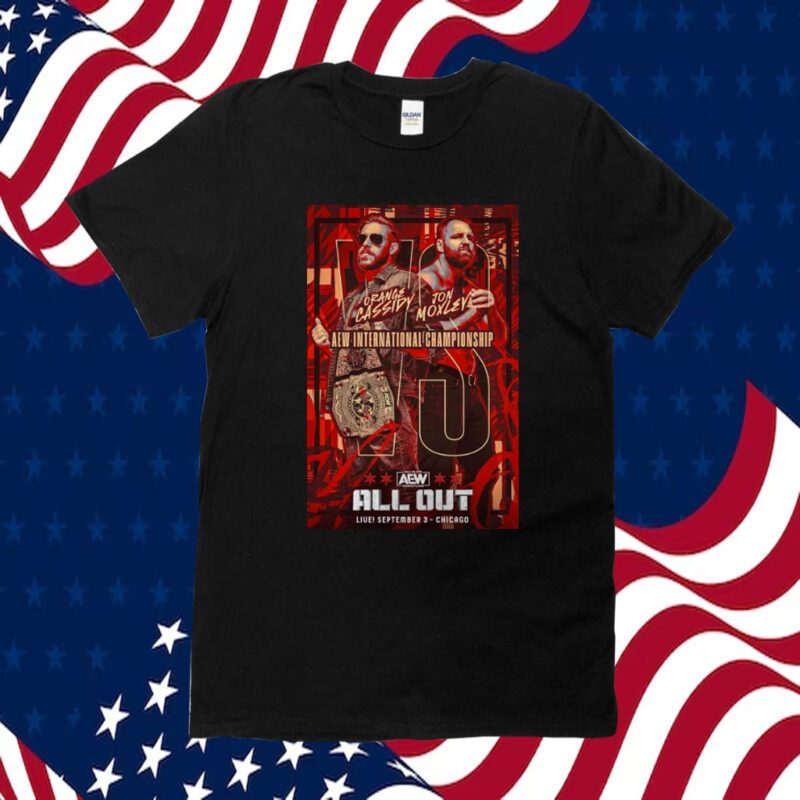 Matchup Monday Orange Cassidy Vs Jon Moxley Aew All Out 8-27-2023 Tee Shirt