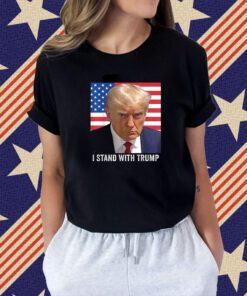 Trump 2024 Mugshot, I Stand with Trump Premium T-Shirt