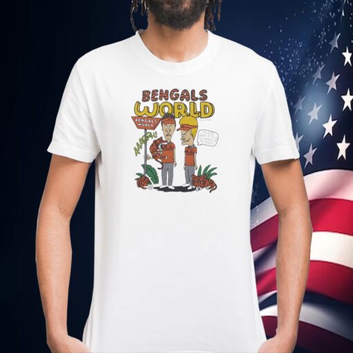 Beavis And Butthead X Cincinnati Bengals World 2023 Shirt