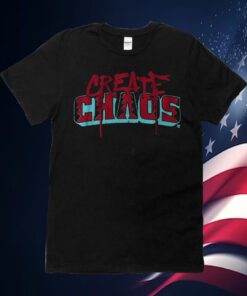 Arizona Baseball Create Chaos Tee Shirt